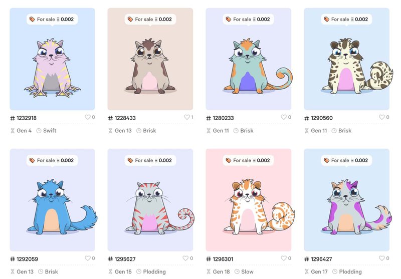 article - cryptokitties